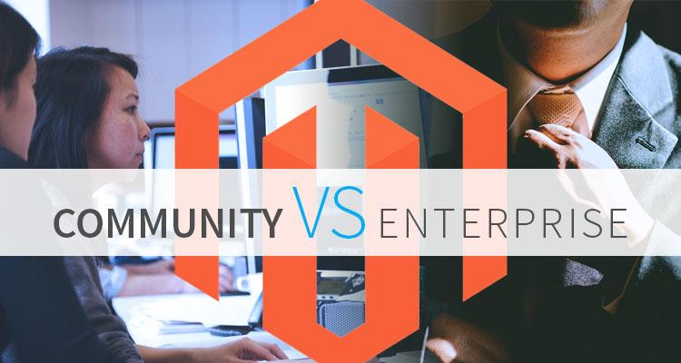 magento community vs enterprise