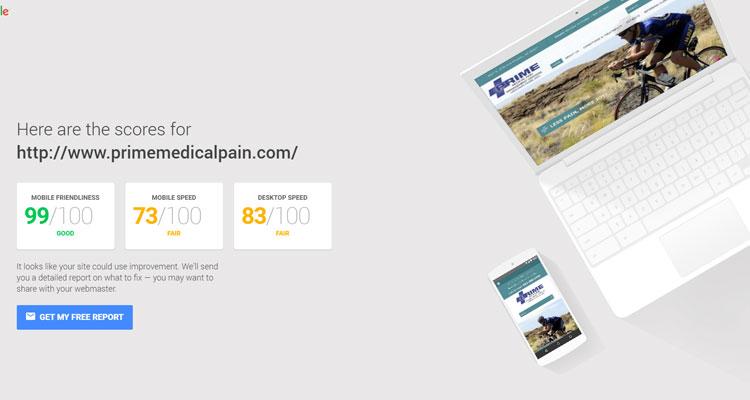 Phoenix AZ - Mobile Website Speed Testing