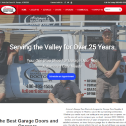 Arizona Garage Door's New Website